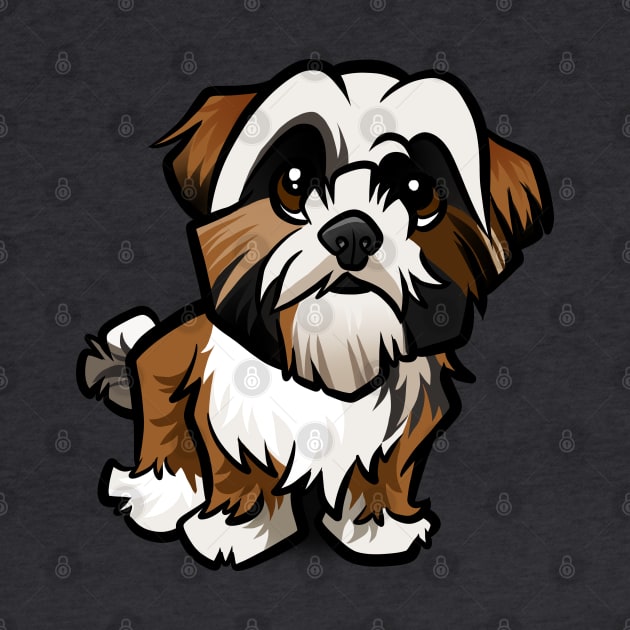 Shih Tzu by binarygod